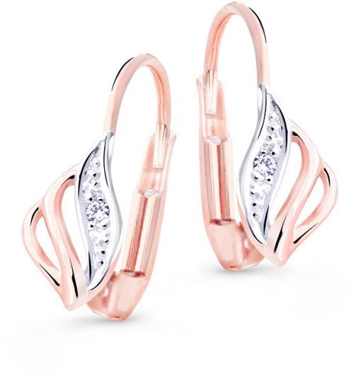 Cutie Jewellery Luxusné náušnice s trblietavými zirkónmi Z8024-50-10-X-4