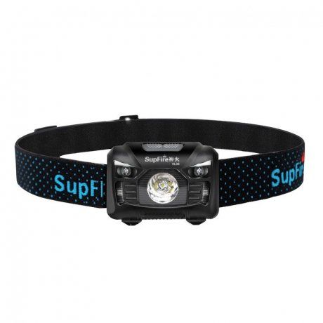 Supfire HL06 LED čelovka s bezkontaktným spínačom, čierna (HL06)