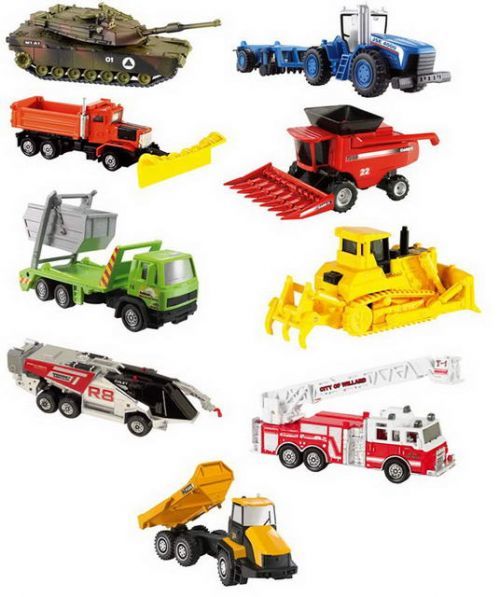 MATCHBOX DOPRAVNÉ PROSTRIEDKY, viac druhov