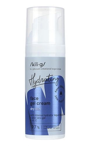 Kilig Intenzívne hydratačný gélový krém pre suchú pleť Hydrating (Face Gel Cream) 50 ml