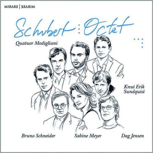 CD QUATUOR MODIGLIANI - SCHUBERT OCTET
