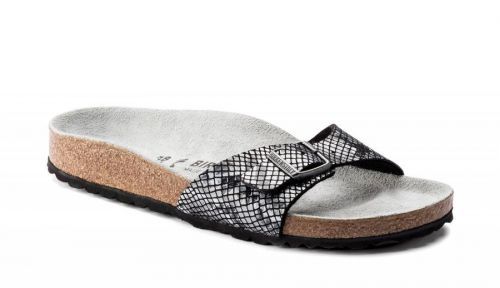 Birkenstock Madrid BS Python Black Narrow Fit čierne 1016897