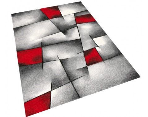 Koberec Brilliance 160x230 cm, šedo-červený%