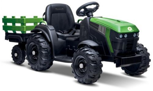 Buddy Toys elektrický traktor s vozíkom