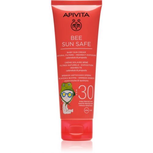 Apivita Bee Sun Safe detský krém na opaľovanie SPF 30 100 ml