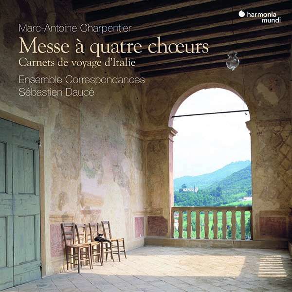 CD ENSEMBLE CORRESPONDANCES - CHARPENTIER: MESSE A QUATRE CHOEURS