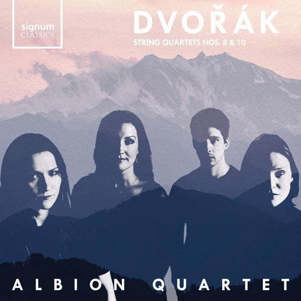 CD ALBION QUARTET - DVORAK STRING QUARTETS NOS.8 & 10