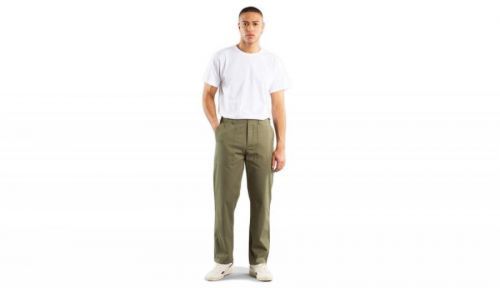 Dedicated Pants Lerum Olive Green zelené 18727