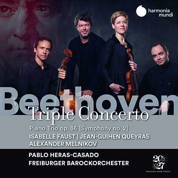 CD FAUST/QUEYRAS/MELNIKOV/FB - BEETHOVEN TRIPLE CONCERTO OP. 56