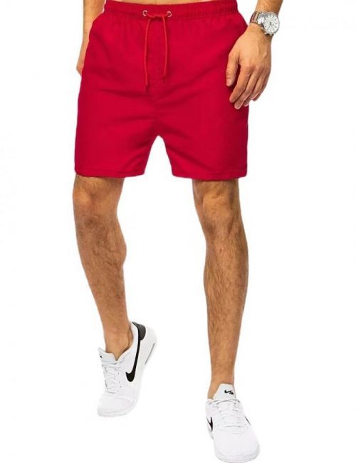 červené pánske plavky