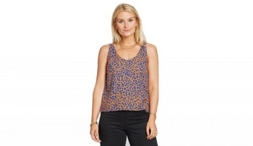 Dedicated Tank Top Lolland Leopard Light Brown hnedé 18491