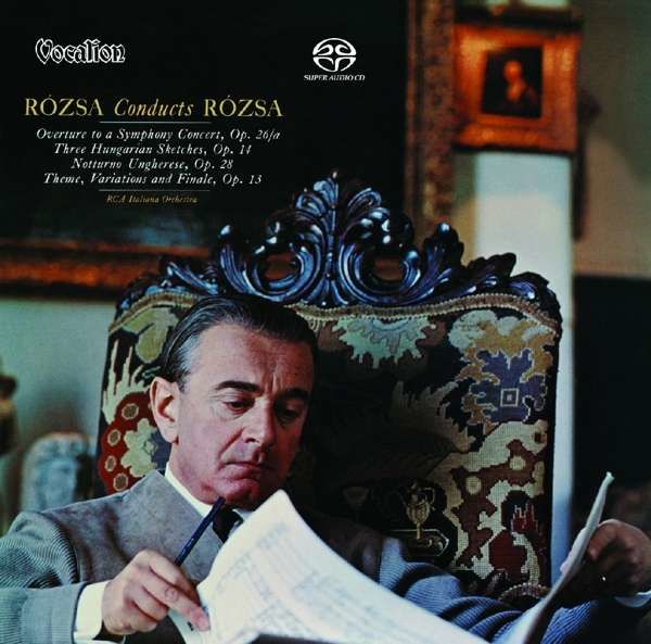 CD ROZSA, MIKLOS - ROZSA CONDUCTS ROZSA