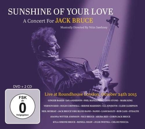 CD V/A.=TRIB= - SUNSHINE OF YOUR LOVE - A CONCERT FOR JACK BRUCE
