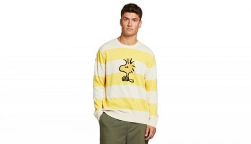 Dedicated Sweater Mora Woodstock Stripe Yellow žlté 18545