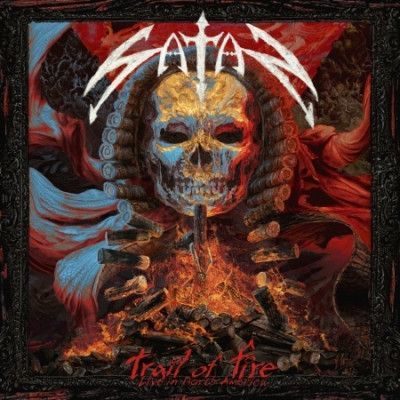 CD SATAN - TRAIL OF FIRE-LIVE IN