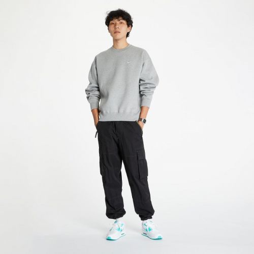 Nike Nrg SoloSwoosh Crew Fleece Dk Grey Heather/ White
