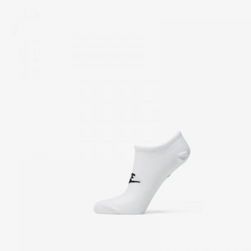 Nike Sportswear Everyday Essential No Show Socks (3-Pack) White/ Black