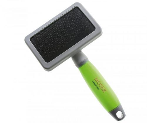 Plochá kefa na zvieraciu srsť Moser Animal Line Slicker Brush - L (2999-7075) + DARČEK ZADARMO