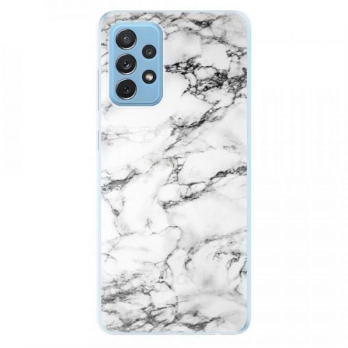 Odolné silikónové puzdro iSaprio - White Marble 01 - Samsung Galaxy A72