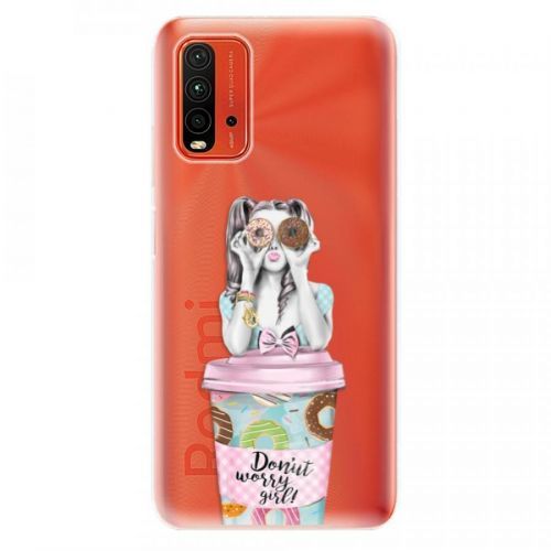 Odolné silikónové puzdro iSaprio - Donut Worry - Xiaomi Redmi 9T
