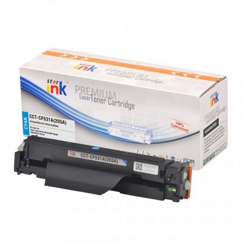 Starink kompatibilný s čipom toner HP 205A, HP CF531A (Azúrový)