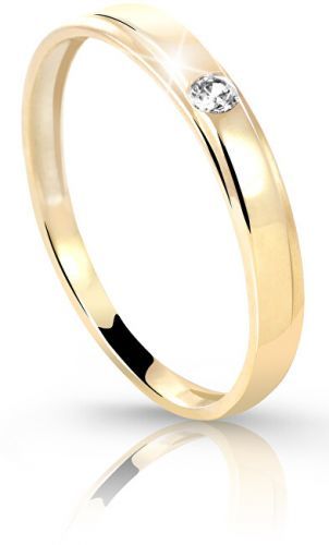 Cutie Diamonds Prsteň zo žltého zlata s briliantom DZ6707-1617-00-X-1 48 mm
