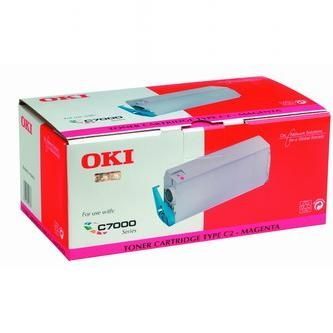 Oki Toner OKI C7000, 7200n, dn, 7400, Typ C2, červený, 41304210, 10000s, O% - originál