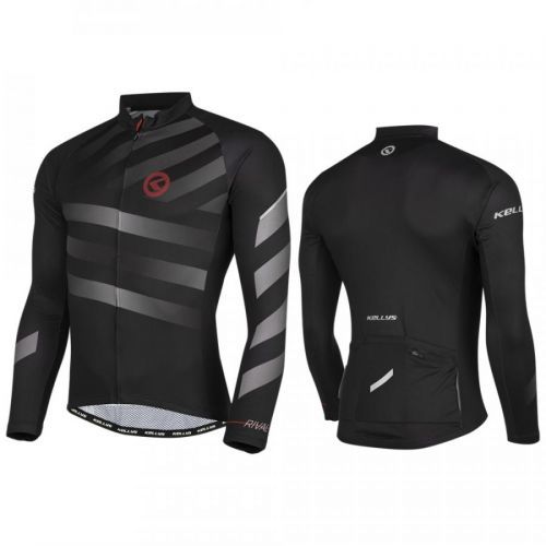 Kellys Rival dres - dlouhý rukáv Grey - S