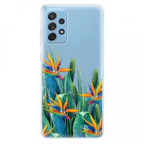 Odolné silikónové puzdro iSaprio - Exotic Flowers - Samsung Galaxy A72