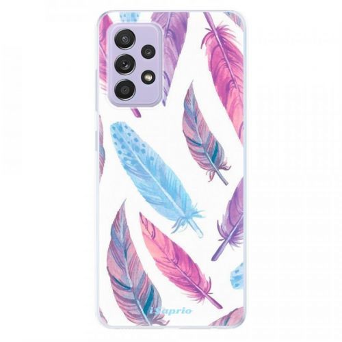 Odolné silikónové puzdro iSaprio - Feather Pattern 10 - Samsung Galaxy A52/A52 5G