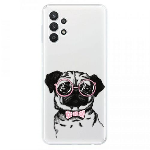 Odolné silikónové puzdro iSaprio - The Pug - Samsung Galaxy A32