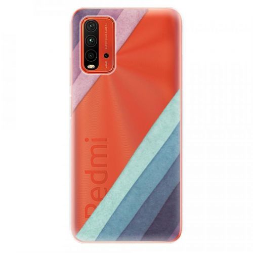 Odolné silikónové puzdro iSaprio - Glitter Stripes 01 - Xiaomi Redmi 9T