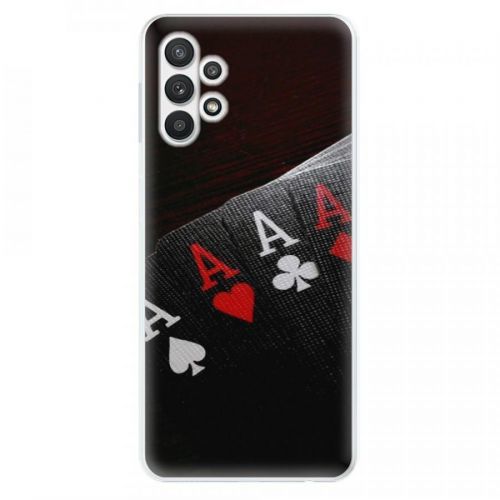 Odolné silikónové puzdro iSaprio - Poker - Samsung Galaxy A32