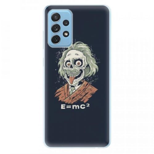 Odolné silikónové puzdro iSaprio - Einstein 01 - Samsung Galaxy A72