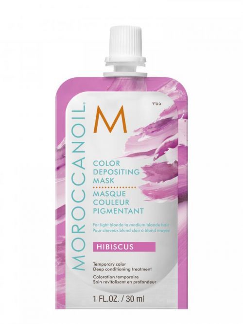 Tónující maska na vlasy Moroccanoil Color Depositing - Hibiscus, 30 ml (CDHI30GL) + DARČEK ZADARMO