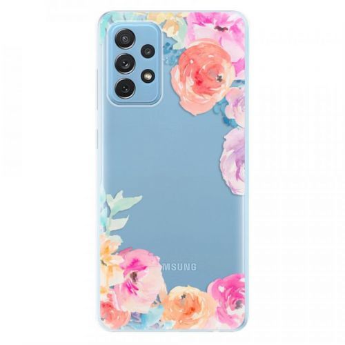 Odolné silikónové puzdro iSaprio - Flower Brush - Samsung Galaxy A72