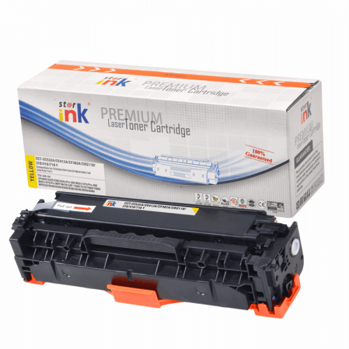 Starink kompatibilný s čipom toner HP 304A, HP CC532A (Žltý)