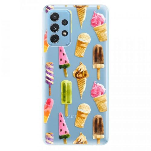 Odolné silikónové puzdro iSaprio - Ice Cream - Samsung Galaxy A72