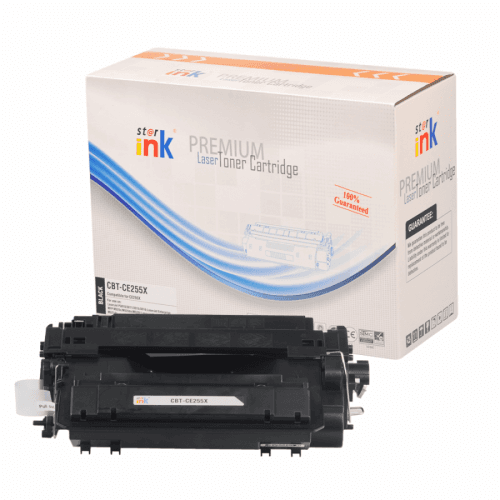 Starink kompatibilný s čipom toner HP 55X, HP CE255X, vlastný patent (Čierny)