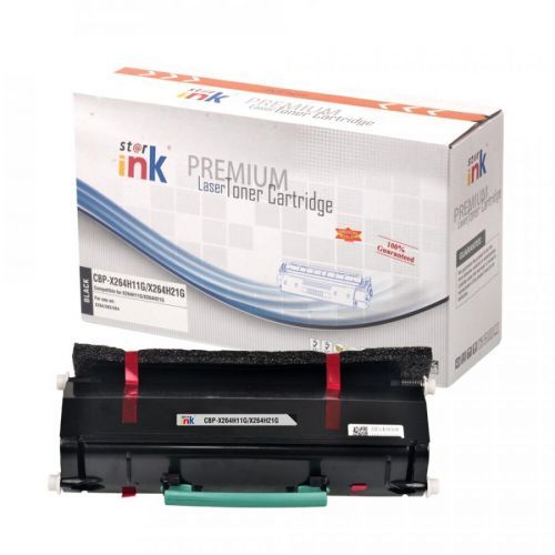 Starink kompatibilný s čipom toner Lexmark X264H11G, Lexmark X264H21G (Čierny)
