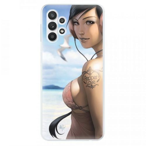 Odolné silikónové puzdro iSaprio - Girl 02 - Samsung Galaxy A32