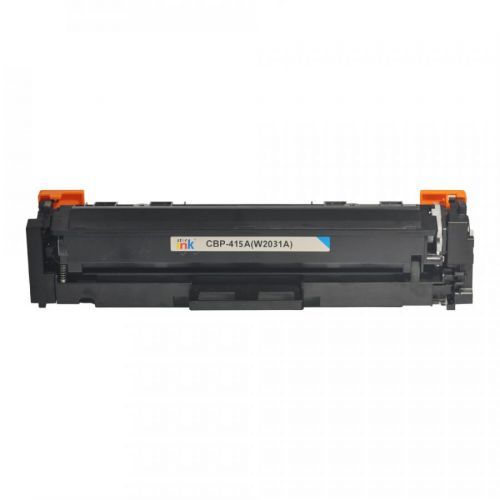Starink kompatibilný s čipom toner HP 415A, HP W2031A bez čipu (Azúrový)