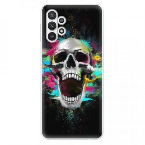 Odolné silikónové puzdro iSaprio - Skull in Colors - Samsung Galaxy A32