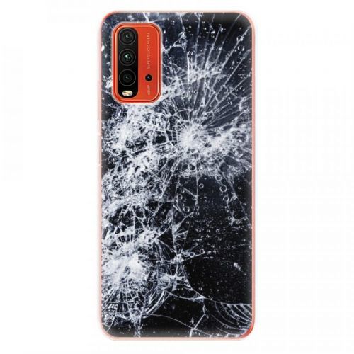 Odolné silikónové puzdro iSaprio - Cracked - Xiaomi Redmi 9T