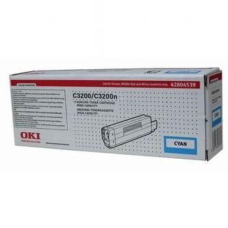 Oki Toner OKI Laser C3200, modrý, 42804539, 3000s, O% - originál