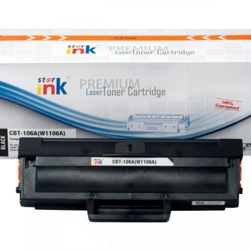Starink kompatibilný s čipom toner HP 106A, HP W1106A (Čierny)