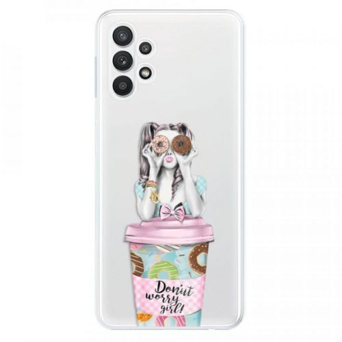 Odolné silikónové puzdro iSaprio - Donut Worry - Samsung Galaxy A32