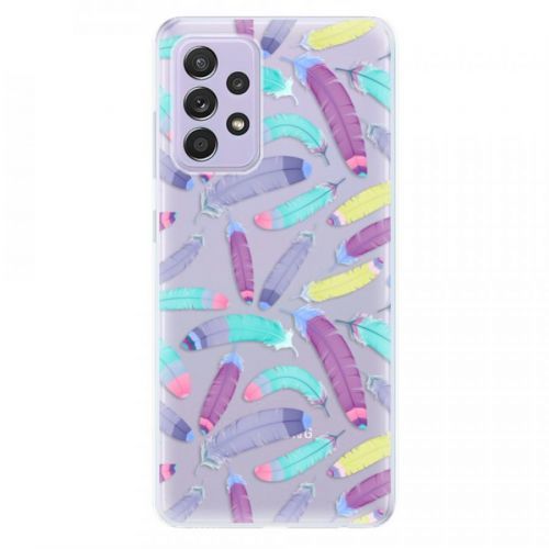Odolné silikónové puzdro iSaprio - Feather Pattern 01 - Samsung Galaxy A52/A52 5G