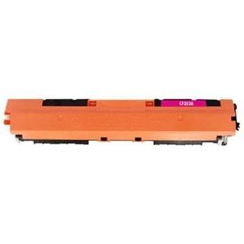 Tonery Náplně Toner HP CF353A, HP 130A kompatibilná kazeta s čipom (Purpurová)