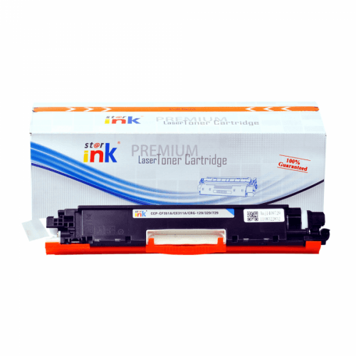 Starink kompatibilný s čipom toner HP 126A, HP CE311A (Azúrový)